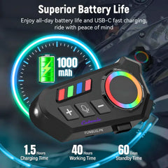 Motorcycle Helmet Bluetooth Headset